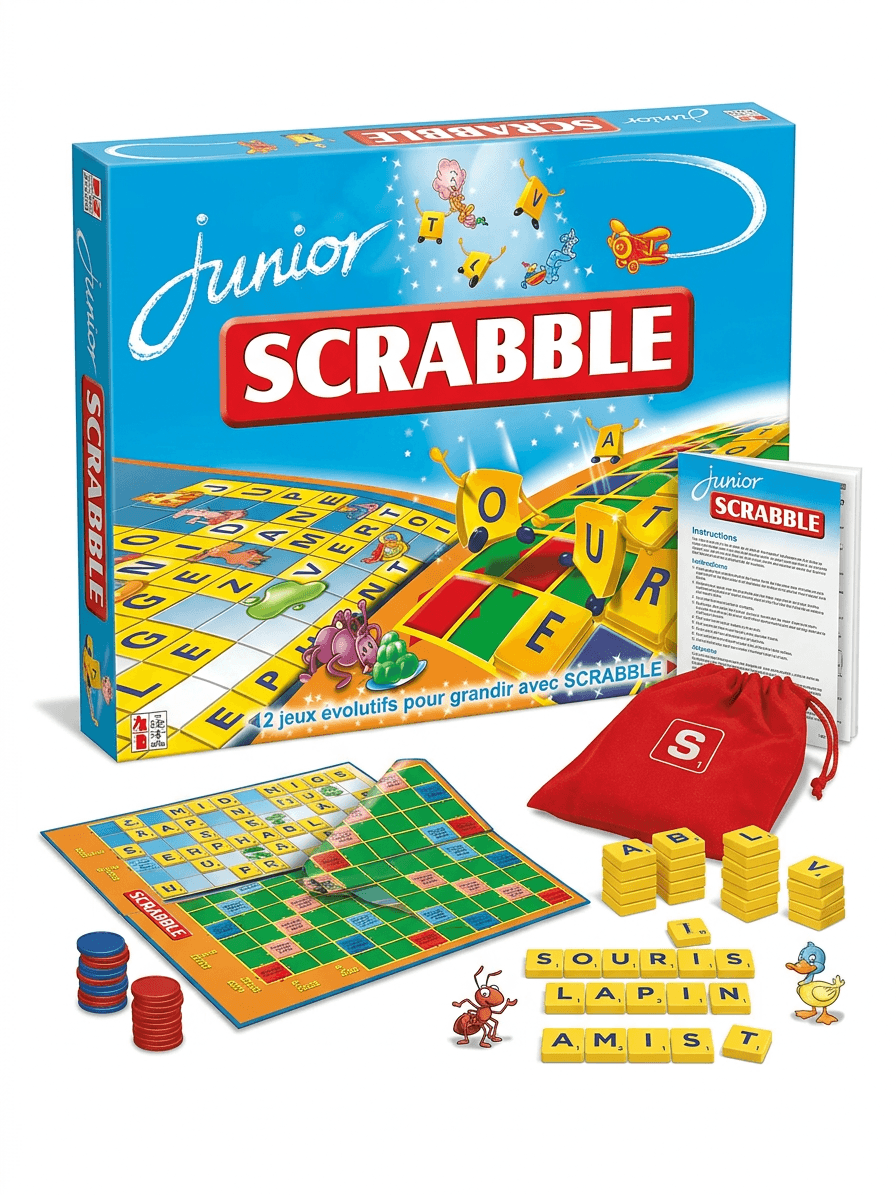 Pack Junior : Scrabble Junior + 3 Speed Cubes