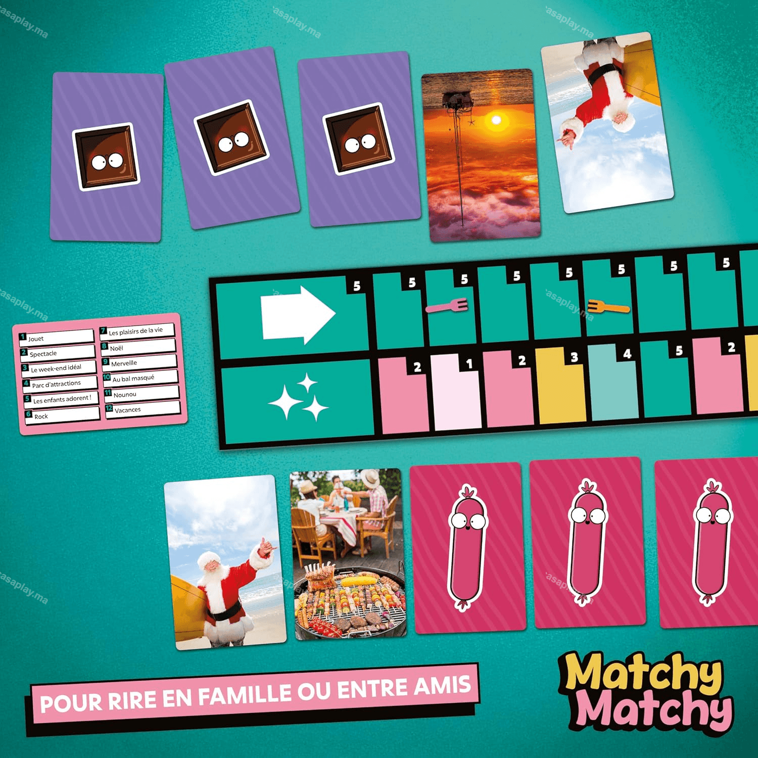 Matchy Matchy – Jeu d’ambiance et de complicité pour couples, familles et amis